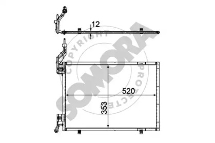 Конденсатор, кондиционер SOMORA 092760A
