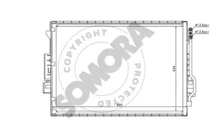 Конденсатор, кондиционер SOMORA 174460A