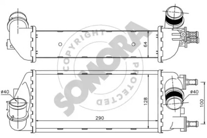 Интеркулер SOMORA 080245B