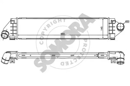 Интеркулер SOMORA 093645A