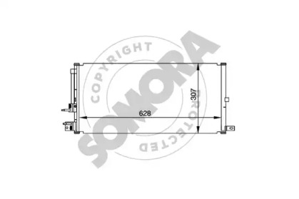 Конденсатор, кондиционер SOMORA 095260D