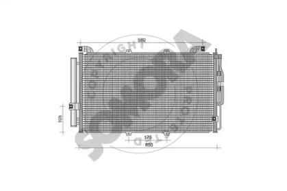 Конденсатор, кондиционер SOMORA 136060