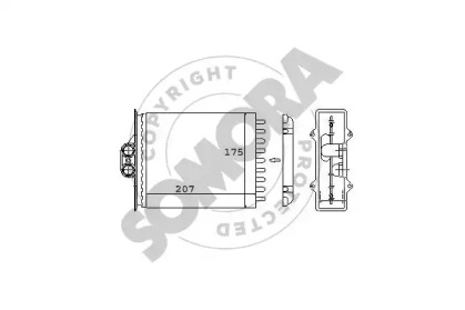Теплообменник SOMORA 210450A