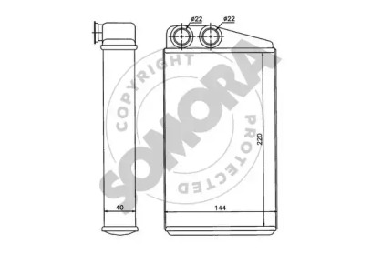 Теплообменник SOMORA 243250