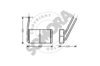 Теплообменник SOMORA 150150