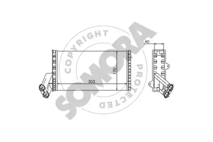 Теплообменник SOMORA 085050