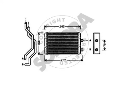 Теплообменник SOMORA 081350