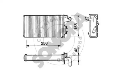 Теплообменник SOMORA 082050