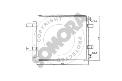 Конденсатор, кондиционер SOMORA 156060