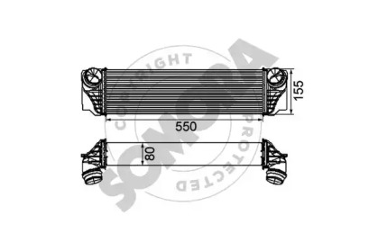 Интеркулер SOMORA 041445A