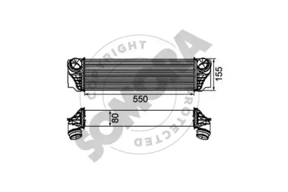 Интеркулер SOMORA 041445B