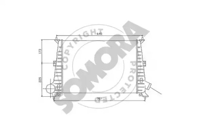 Интеркулер SOMORA 272145A