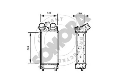 Интеркулер SOMORA 051445A