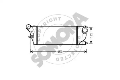 Интеркулер SOMORA 052545B