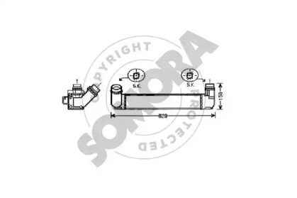 Теплообменник SOMORA 243445