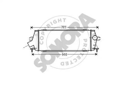 Интеркулер SOMORA 245145A