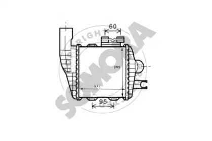 Интеркулер SOMORA 136545