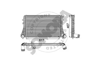 Теплообменник SOMORA 352445B