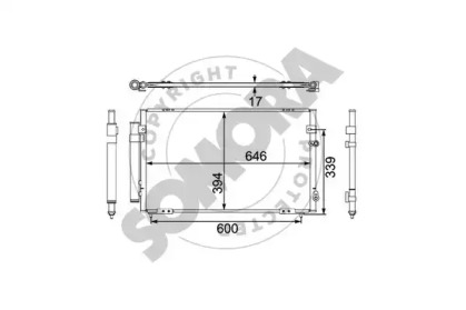 Конденсатор, кондиционер SOMORA 372160