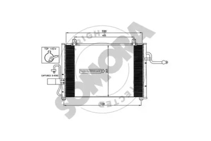 Конденсатор, кондиционер SOMORA 064560