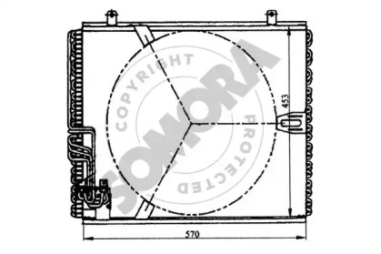 Конденсатор, кондиционер SOMORA 041160