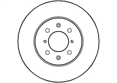 Тормозной диск NATIONAL NBD510