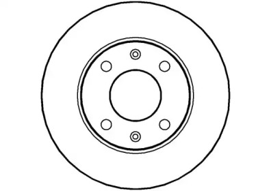 Тормозной диск NATIONAL NBD009