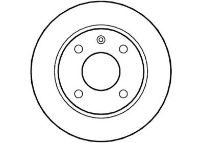 Тормозной диск NATIONAL NBD013