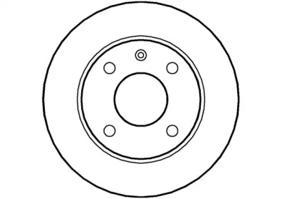 Тормозной диск NATIONAL NBD014