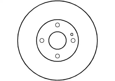 Тормозной диск NATIONAL NBD520