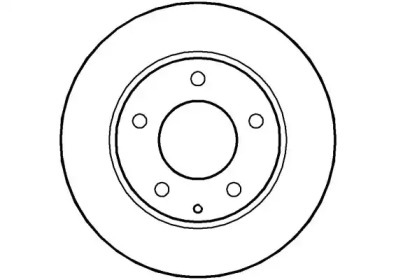 Тормозной диск NATIONAL NBD521