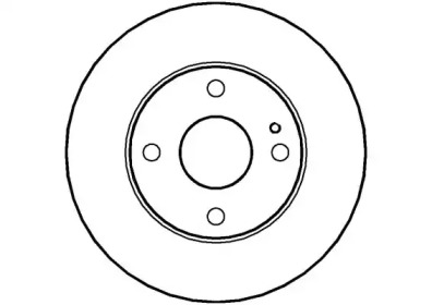 Тормозной диск NATIONAL NBD522