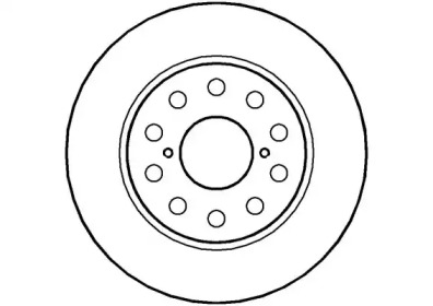 Тормозной диск NATIONAL NBD558