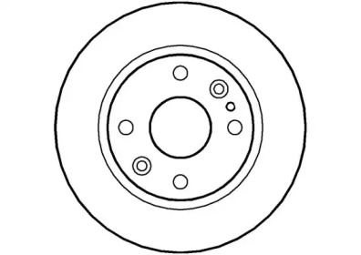 Тормозной диск NATIONAL NBD523