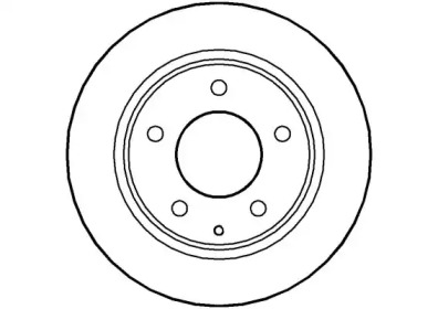 Тормозной диск NATIONAL NBD525