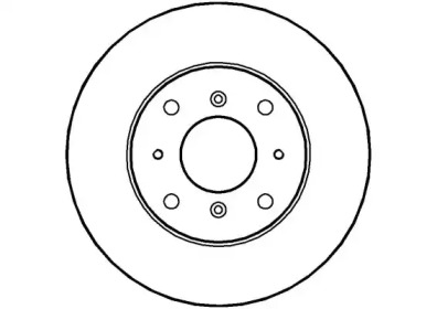Тормозной диск NATIONAL NBD061