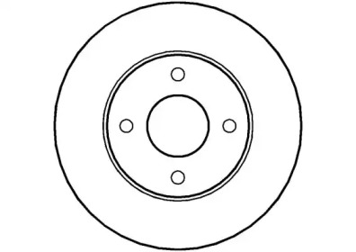 Тормозной диск NATIONAL NBD063