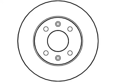 Тормозной диск NATIONAL NBD023