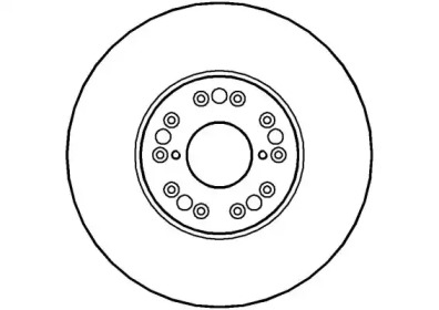 Тормозной диск NATIONAL NBD563