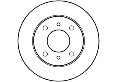 Тормозной диск NATIONAL NBD068