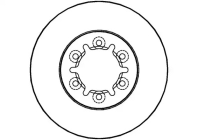 Тормозной диск NATIONAL NBD534