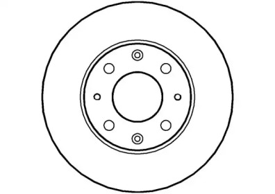 Тормозной диск NATIONAL NBD027