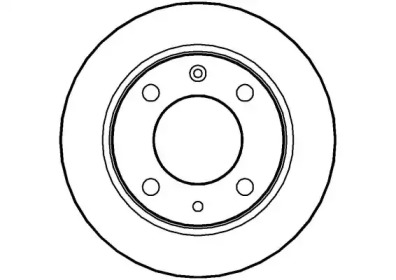 Тормозной диск NATIONAL NBD070