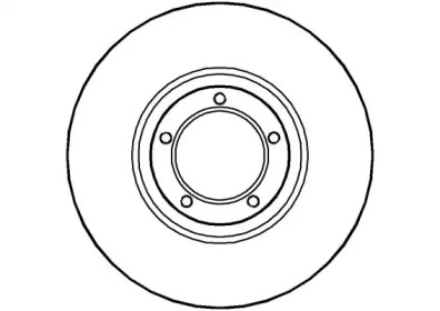 Тормозной диск NATIONAL NBD028