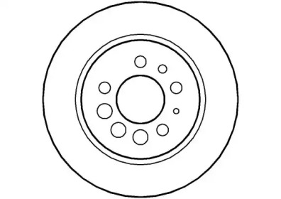 Тормозной диск NATIONAL NBD071