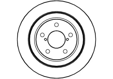 Тормозной диск NATIONAL NBD540