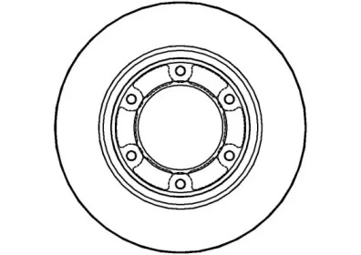 Тормозной диск NATIONAL NBD573