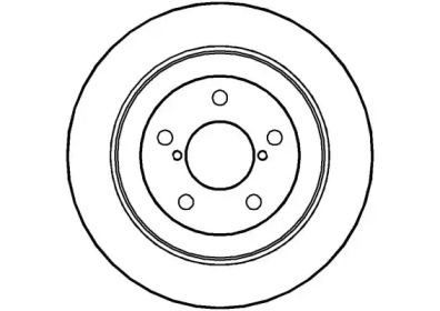 Тормозной диск NATIONAL NBD542