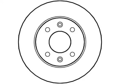 Тормозной диск NATIONAL NBD034