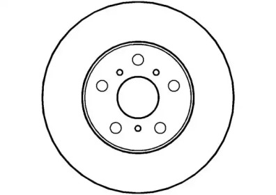 Тормозной диск NATIONAL NBD548